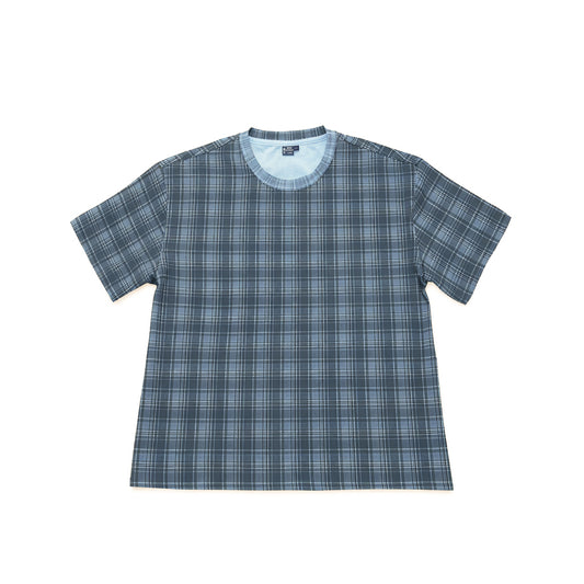 "Stone" Plaid Tee