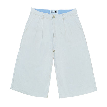 Pleated Shorts v2 "Cream"