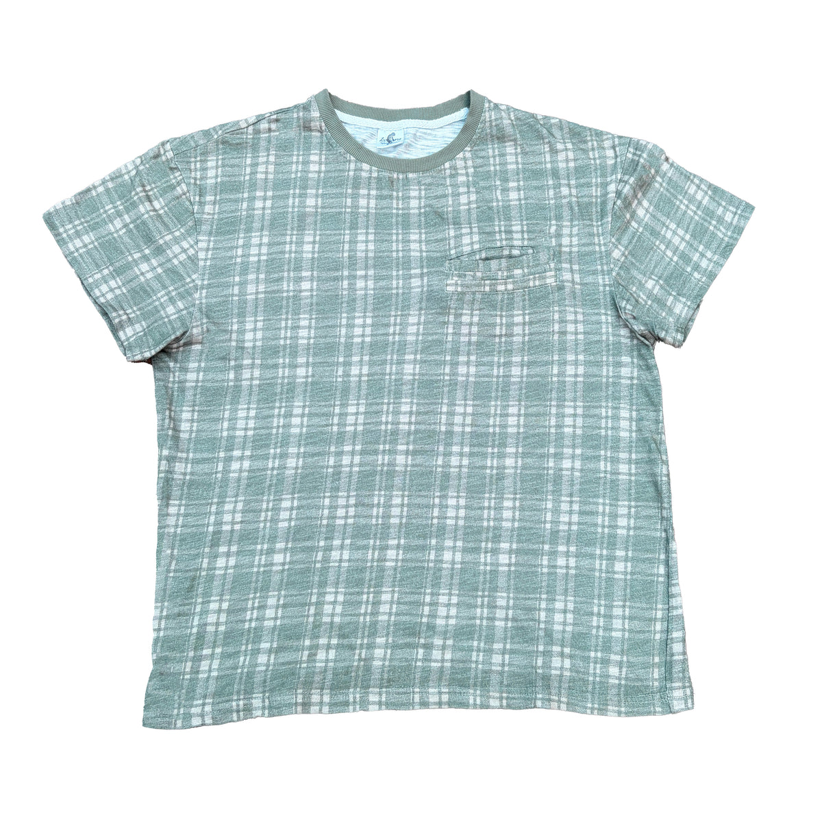 Plaid Tee v2 "Jade"