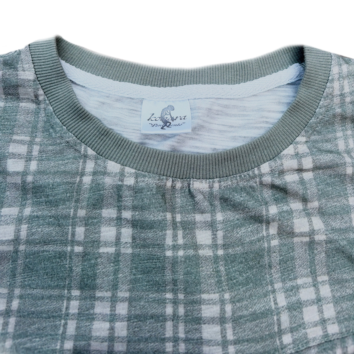 Plaid Tee v2 "Jade"