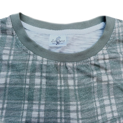 Plaid Tee v2 "Jade"
