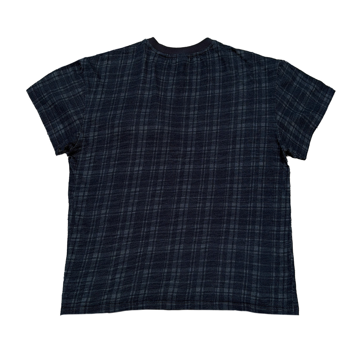 Plaid Tee v2 "Obsidian"