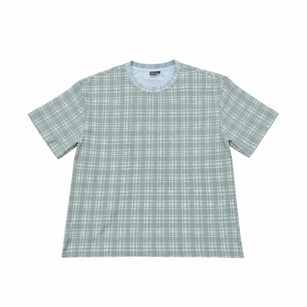 "Jade" Plaid Tee