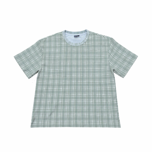 "Jade" Plaid Tee