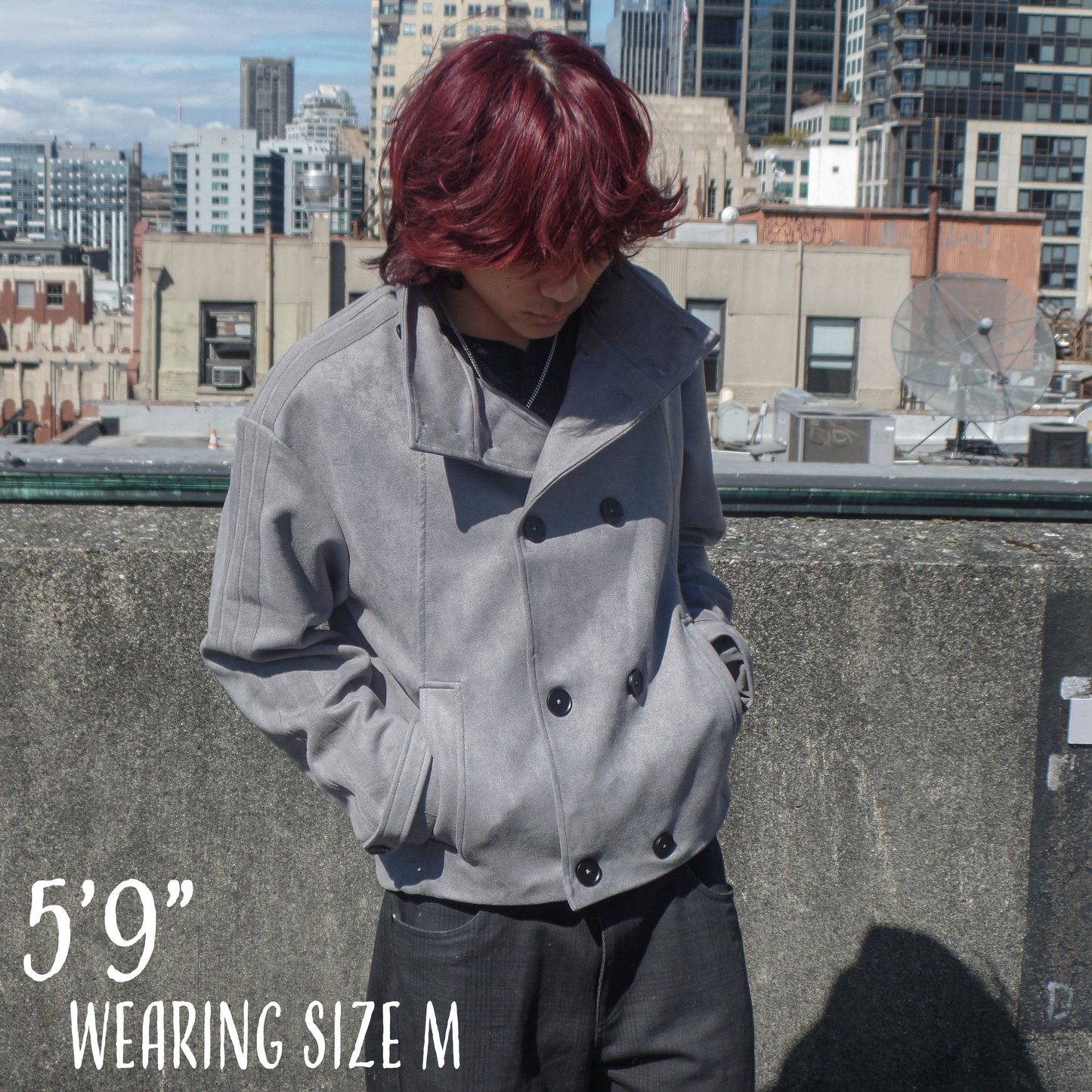 The Peacoat "Slate Grey"